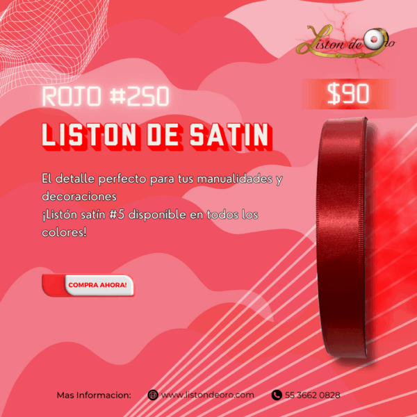 SATIN #5 "7/8" 2.3mm - Image 3